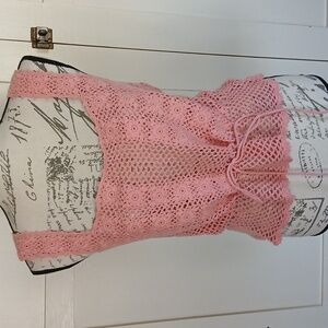 Vintage Crochet Moda international top